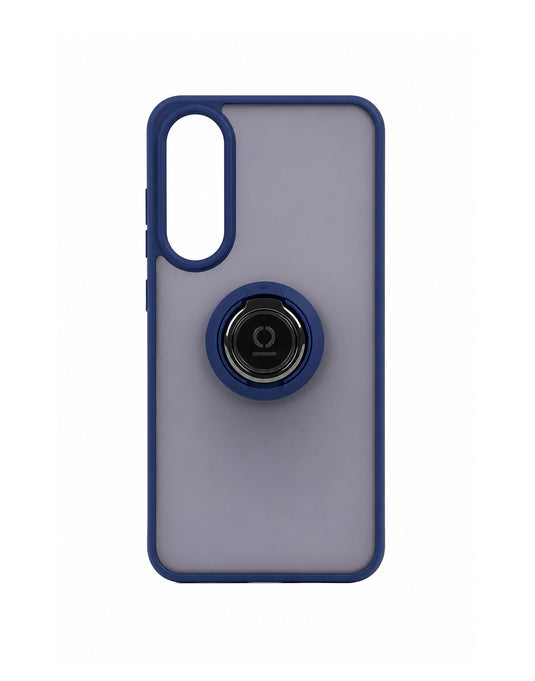 Case Artistry Tough Armor Ring Case For Samsung Galaxy A07 4G - Blue