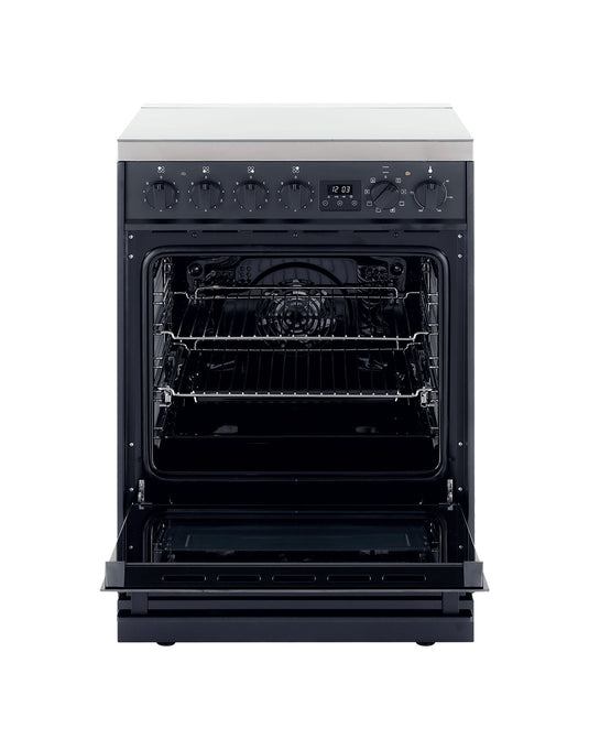 Eurotech 60cm Electric Freestanding Cooker - Black (ED-EUROC60BK)