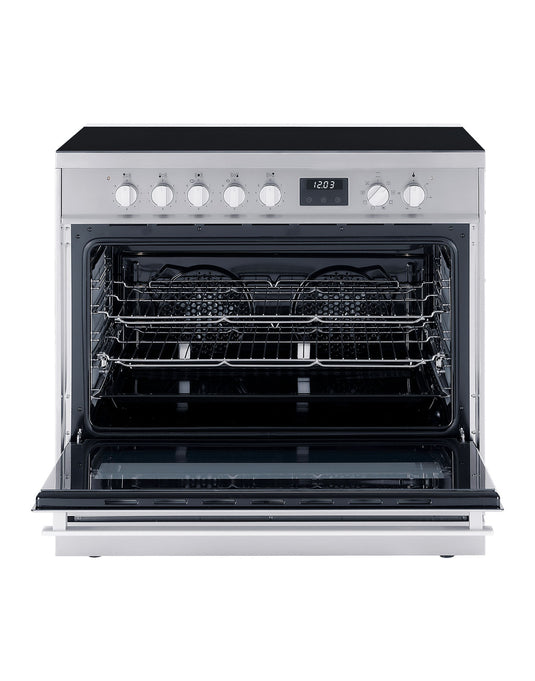 Eurotech 90cm Electric Freestanding Cooker - Stainless Steel (ED-EUROC90SS)
