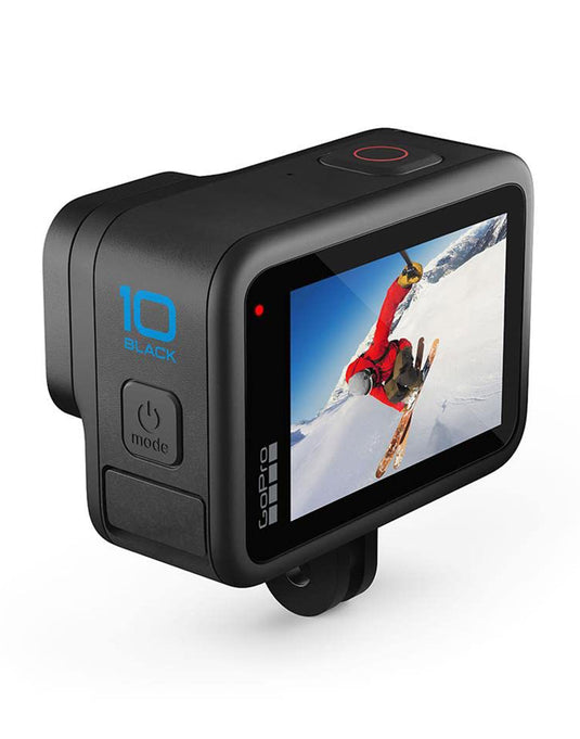 Go Pro Hero10 Waterproof Action Camera - Black