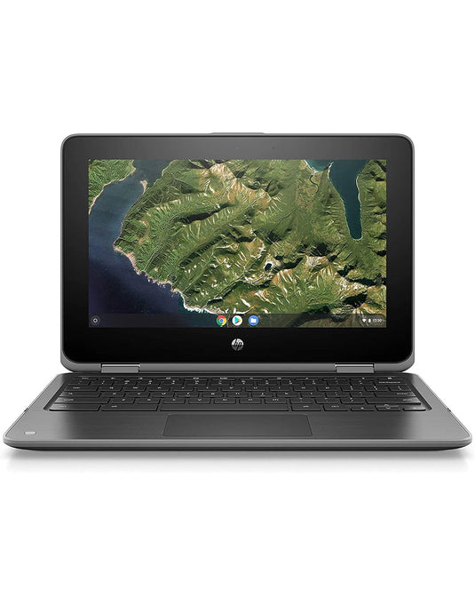 HP Chromebook X360 11 G2 EE 13.6-inch Intel Celeron N4000 8GB 64GB @1.10GHz Touch Screen - Dark Gray