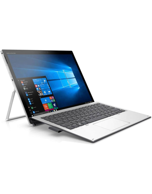 HP Elite X2 1013 G3 13-inch i5 8th Gen 8GB 256GB @1.70GHz Windows 11 Pro Touch Screen Convertible Laptop With Keyboard - Silver