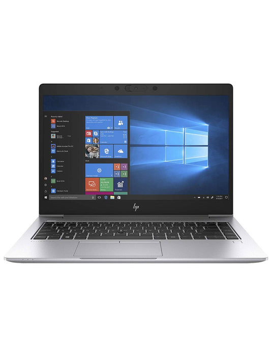 HP Elitebook 840 G6 14-inch i7 8th Gen 8GB 256GB @1.80GHz Windows 11 Pro - Silver (Very Good - Pre-Owned)