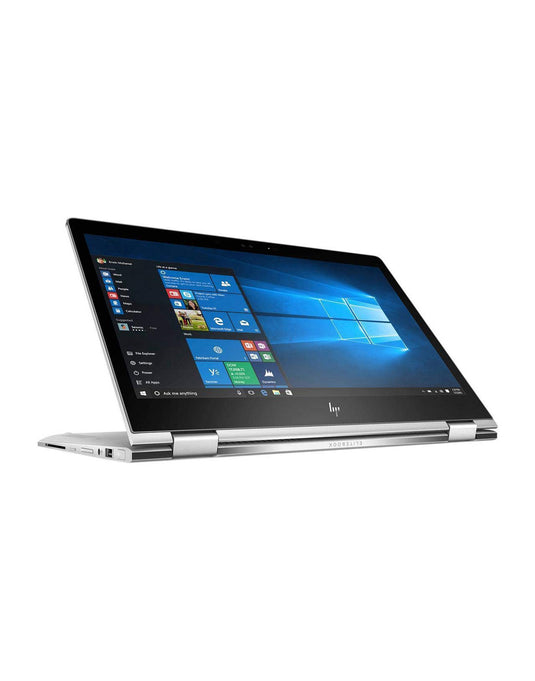 HP Elitebook X360 1030 G2 13.3-inch i5 7th Gen 8GB 256GB @2.60GHz Windows 11 Pro Touch Screen Laptop - Silver