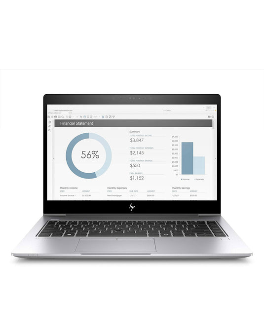 HP Elitebook X360 1030 G2 13.3-inch i5 7th Gen 8GB 256GB @2.60GHz Windows 11 Pro 2 in 1 Touch Screen Laptop - Silver (Very Good Pre-Owned)