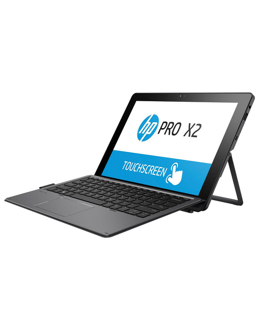 HP Pro X2 612 G2 12-inch M3-7Y30 7th Gen 8GB 128GB @1.00GHz Windows 11 Pro Touch Screen Convertible Laptop With Keyboard - Black
