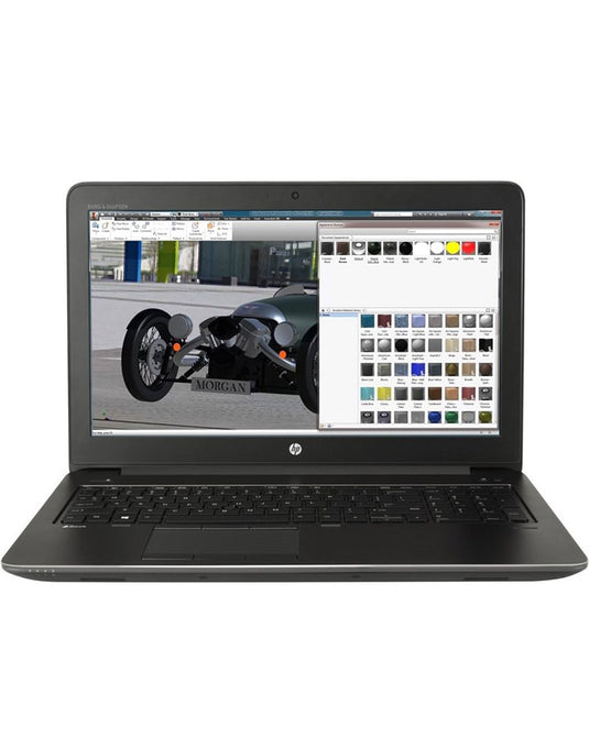HP ZBook G4 15-inch i7 7th Gen 32GB 1TB @2.90GHZ W10P Quadro M2200 4GB GDDR5 - (Very Good - Pre-Owned)