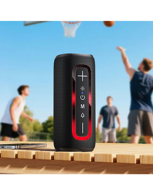 Hoco 10W Portable Bluetooth LED light Speaker HC36 - Black