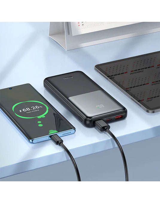 Hoco 22.5W PD+QC Power Bank w/ LED % Display (10000mAh) (J136)