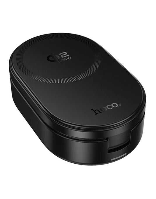 Hoco 25W 3-in-1 Magnetic Wireless Fast Charger, With Compact Foldable Design (CQ23)