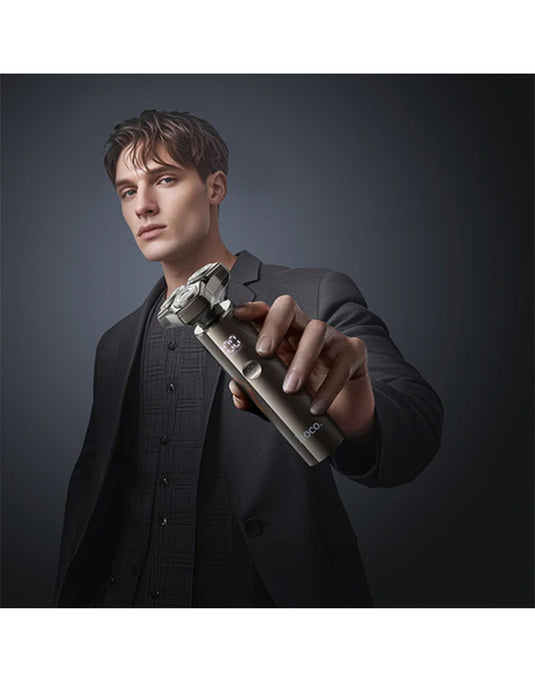 Hoco 3 in 1 Grooming Set With Shaver, Hair Clipper, Nose Hair Trimmer (HP36)