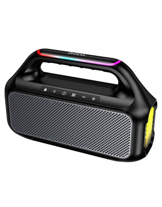 Hoco 30W Powerful Bluetooth Speaker With LED RGB Light (HC47) - Black