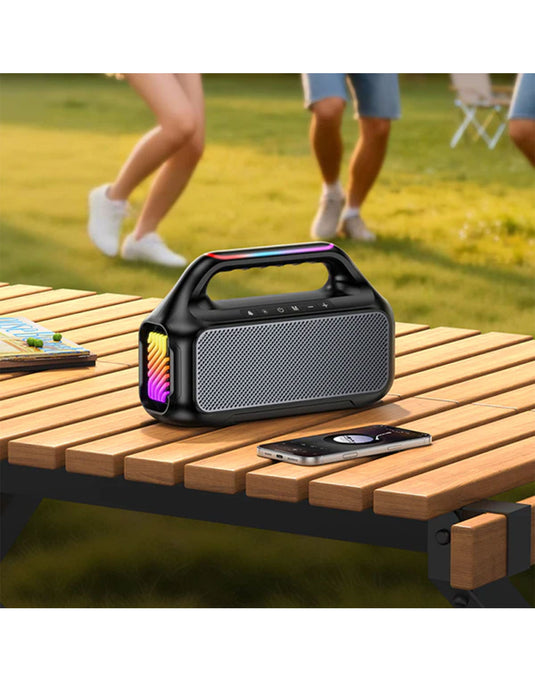 Hoco 30W Powerful Bluetooth Speaker With LED RGB Light (HC47) - Blue