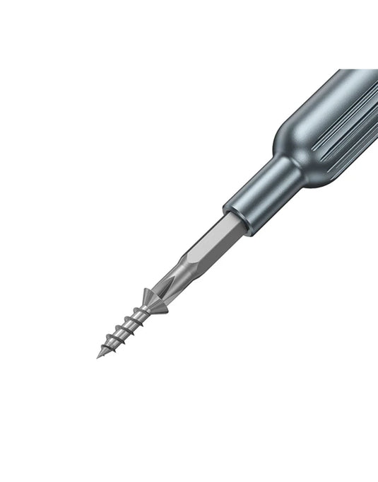 Hoco 31-in-1 Screwdriver Set with Magnetic Handle, Compact Tower Case (UT11) - Silver