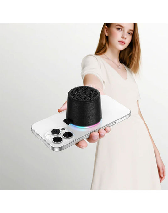 Hoco 8W Mini Magnetic Bluetooth Speaker (HC49) - Black