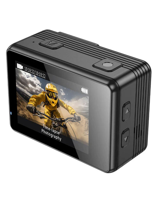 Hoco Action Sports Camera 4K 2160P/60FPS Dual Screen (DV102)