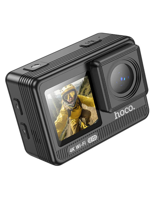 Hoco Action Sports Camera 4K 2160P/60FPS Dual Screen (DV102)