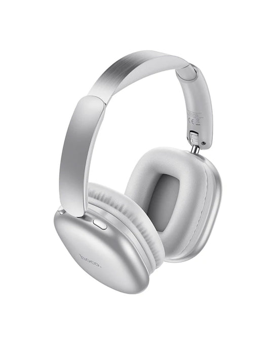 Hoco Bluetooth Headset 45 Hours Play/Talk Time (W73) - Silver