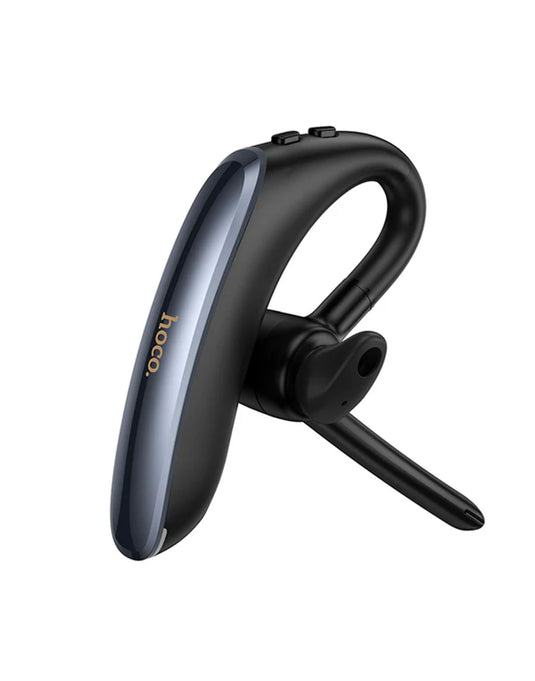 Hoco Bluetooth Single Earphone with Dual-Mic ENC Noise Cancelling (E90) - Black
