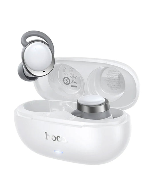 Hoco Comfortable Bean-Style Mini Bluetooth Earbuds EW207 - White