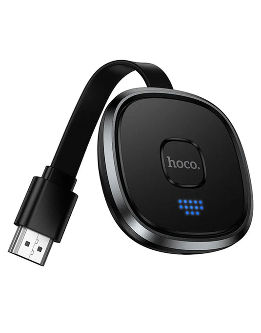 Hoco D Wireless HDMI Projector Dongle with 1080P 60Hz (UA45) - Black