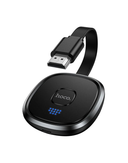 Hoco D Wireless HDMI Projector Dongle with 1080P 60Hz (UA45) - Black