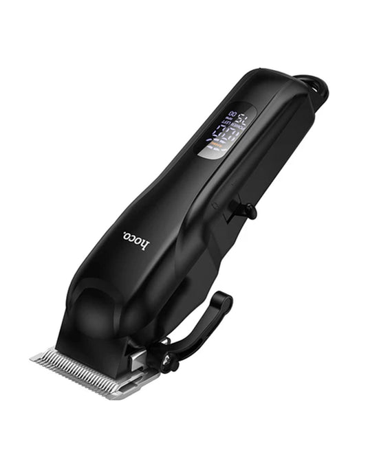 Hoco Electric Hair Clipper with Battery % Display, 7500 RPM (HP24)