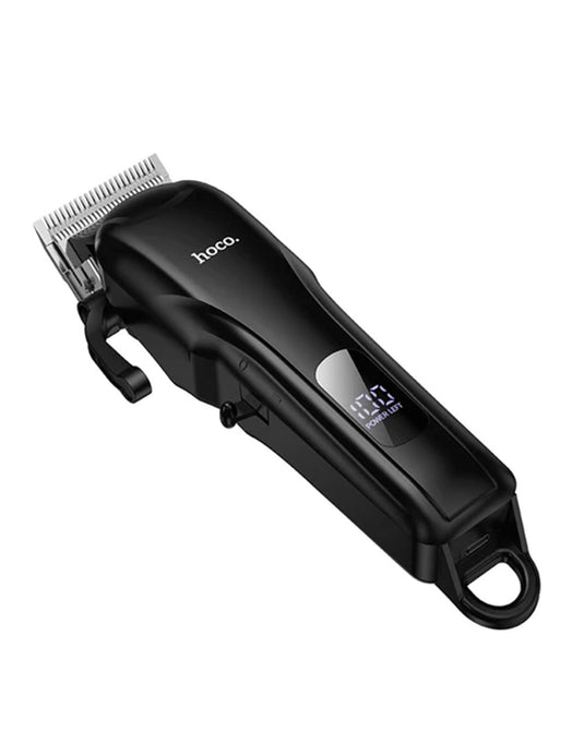 Hoco Electric Hair Clipper with Battery % Display, 7500 RPM (HP24)