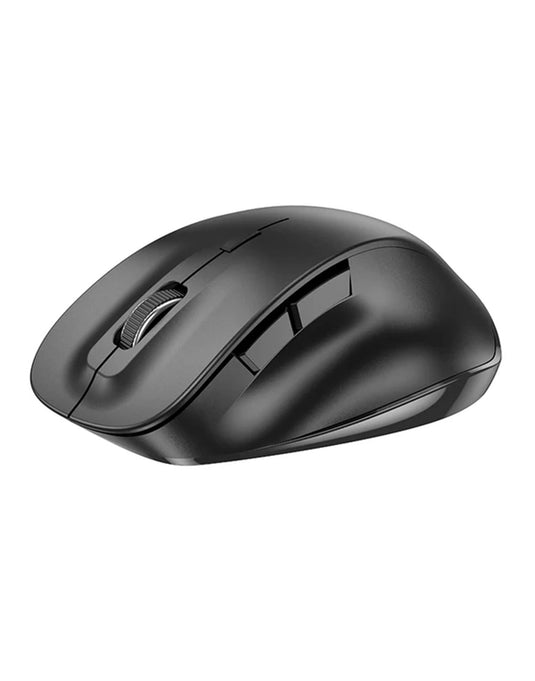 Hoco Ergonomic Wireless Mouse with Nano Receiver, Dual Mode 2.4G + Bluetooth, 3-Level Adjustable DPI (GM24)
