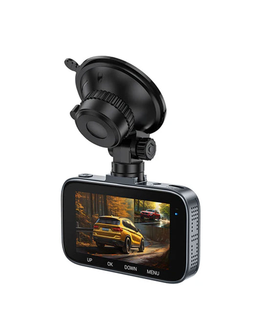 Hoco Front & Rear Dash Camera For Car HD Display 1080P/30FPS (DV6)