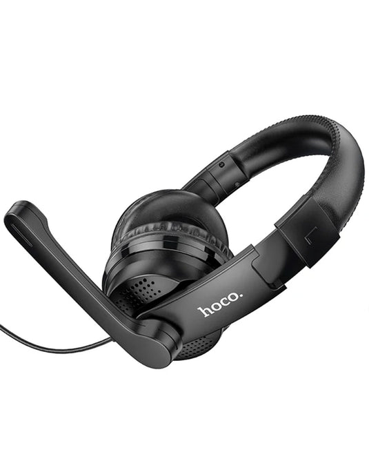 Hoco Gaming Headset w/ Mic (W103) - Black