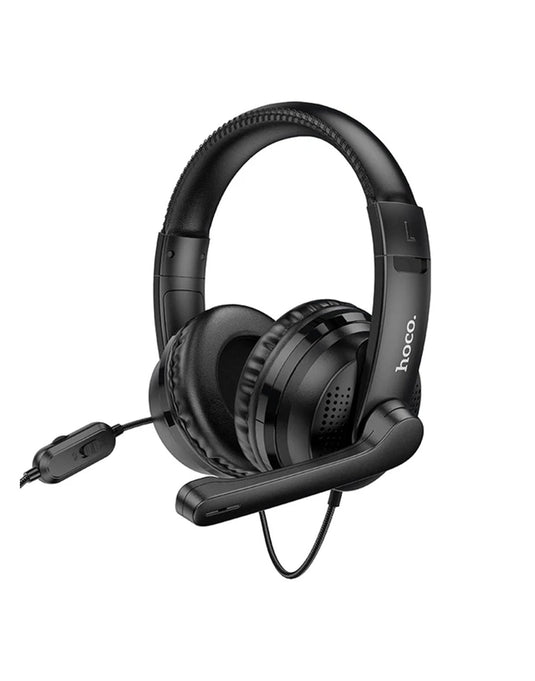 Hoco Gaming Headset w/ Mic (W103) - Black