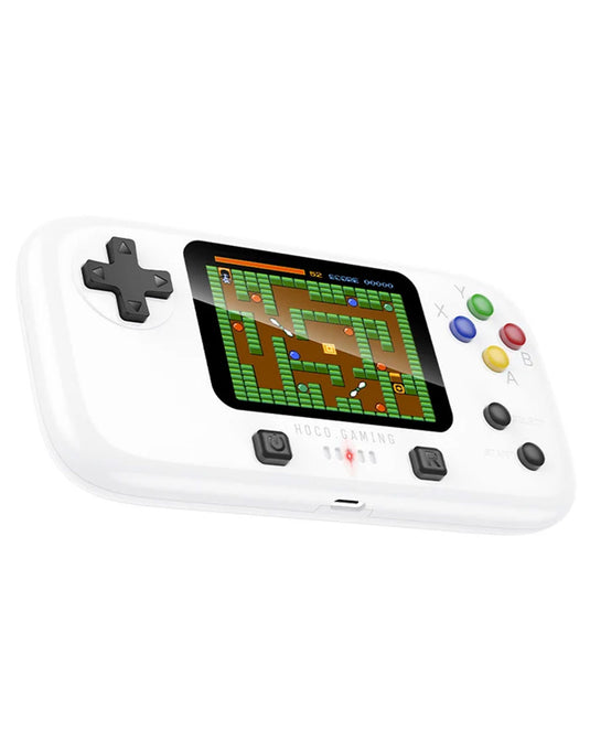 Hoco Handheld Game Console with 500 Classic Games Included (GA41) - White