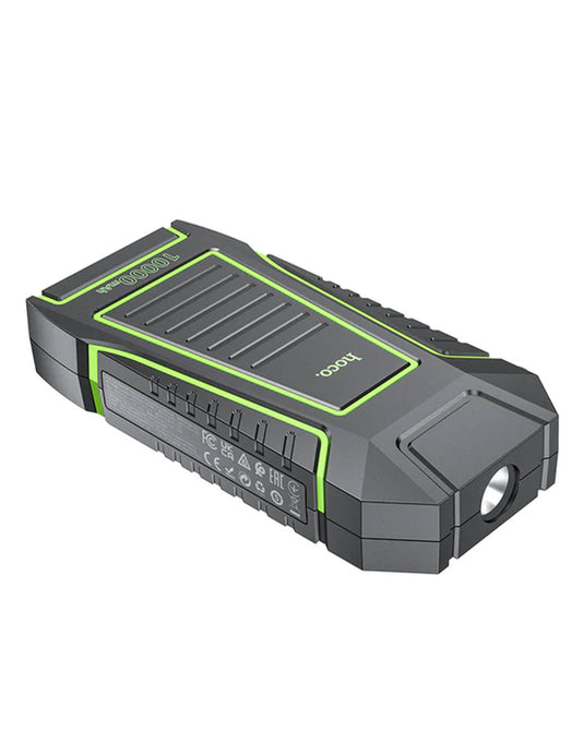 Hoco Portable Smart Car Jump Starter Power Bank Led Light 10000mAh (QS1)
