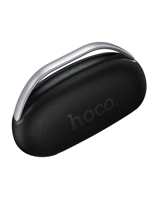 Hoco Premium Bluetooth Party Speaker 300W RMS With 2 Wireless Mics (HT2) - Black