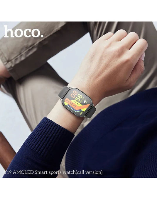 Hoco Smart Sport Watch Calling Feature (Y19)