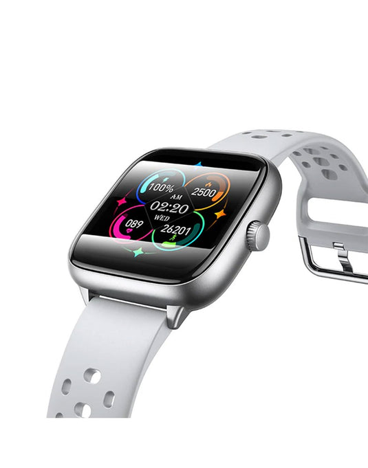 Hoco Smart Sports Watch Calling Feature (Y36) - Silver