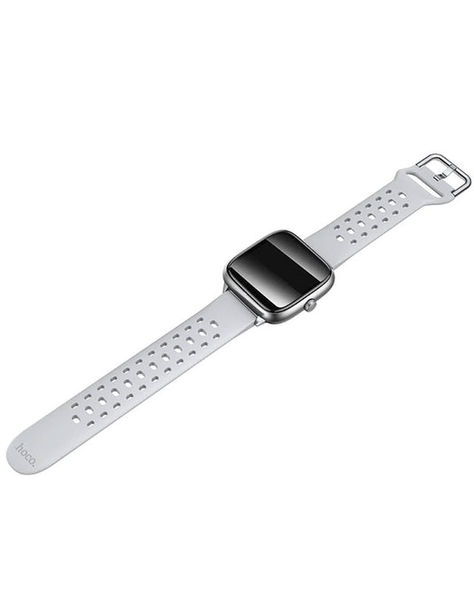 Hoco Smart Sports Watch Calling Feature (Y36) - Silver