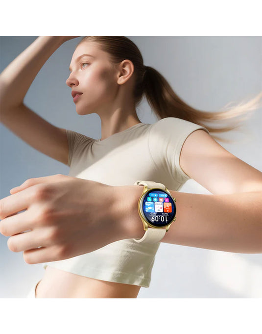 Hoco Smart Sports Watch Calling Feature AMOLED Screen (Y38)