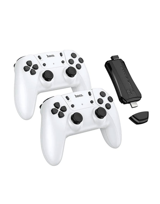 Hoco TV / PC Game Stick With 2x Wireless Controller, 20000 Classic Games Included (GA31)