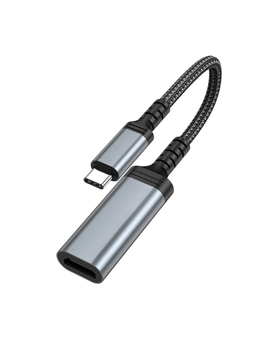 Hoco USB C to Female HDMI Adaptor, 4K 30Hz, 0.2M (UA43A) - Black
