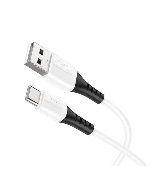 Hoco Ultra Soft Silicon Cable (X82) - Type C - Black