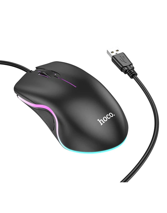 Hoco Wired Gaming Mouse w/ RGB Light (GM19)
