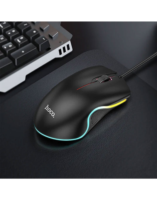 Hoco Wired Gaming Mouse w/ RGB Light (GM19)