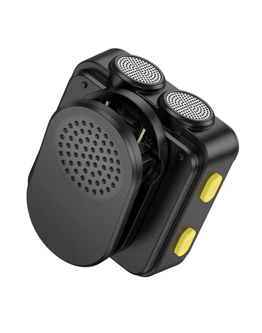 Hoco Wireless Digital Microphone w/ Lightning & Type C Dual Connector, Magnetic Lapel (L17)