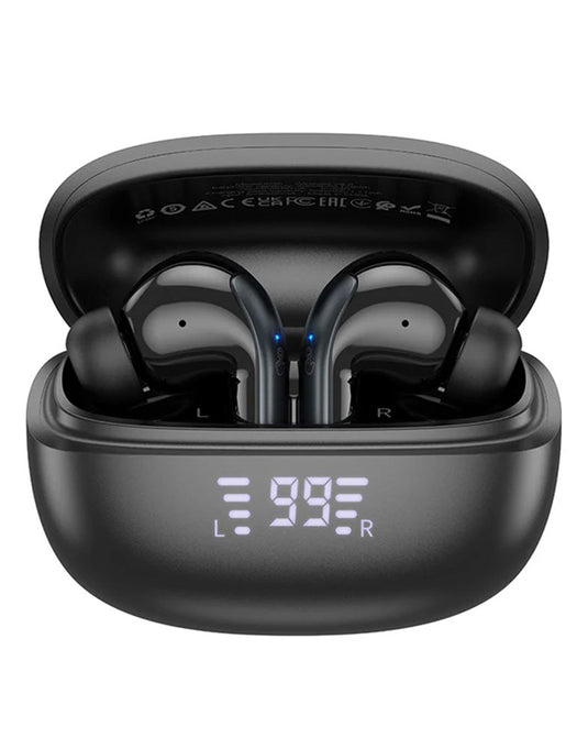Hoco Wireless ANC + ENC Noise Cancellation TWS Earbuds - Black (EQ5)