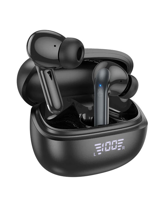 Hoco Wireless ANC + ENC Noise Cancellation TWS Earbuds - Black (EQ5)