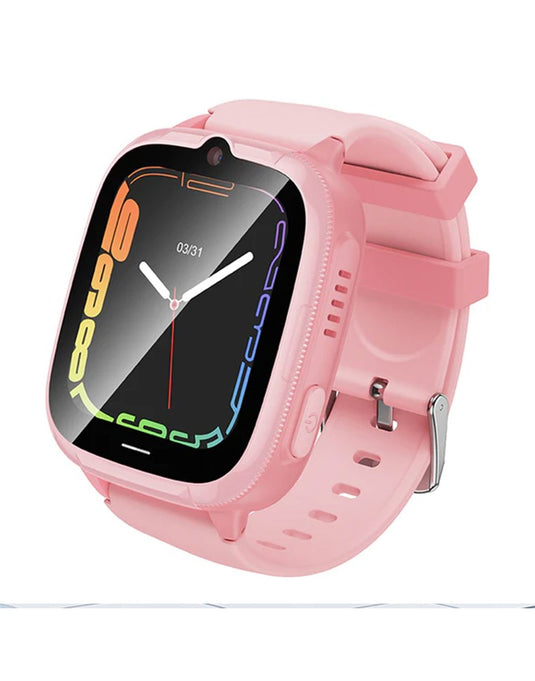 Hoco Y106 Kids Smart Watch With Sim 4G - Pink (Brand New)