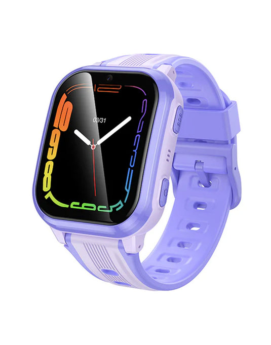 Hoco Y108 Kids Smart Watch With Sim 4G - Purple
