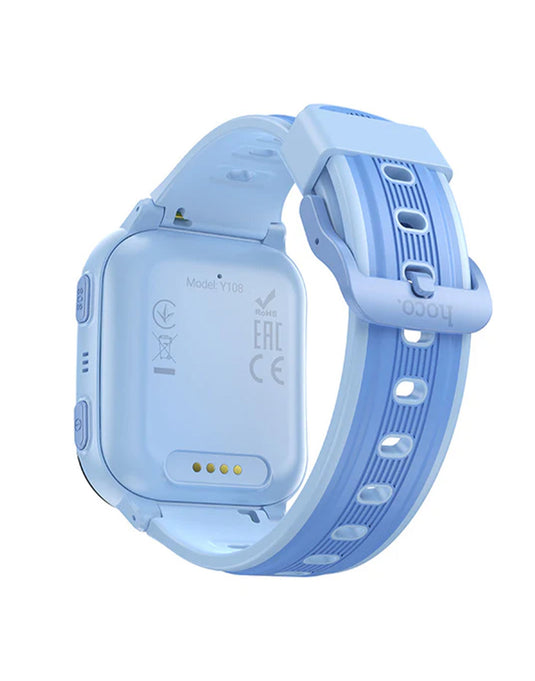 Hoco Y108 Kids Smart Watch With Sim 4G - Blue
